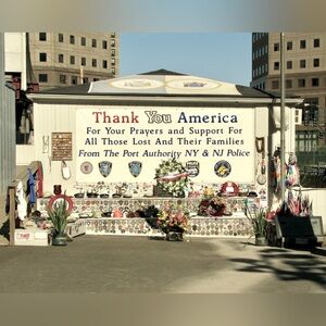 9/11 Ground Zero Memorial Tribute New York City 8x10 Photo Print
